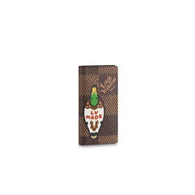 LOUIS VUITTON X NIGO BRAZZA WALLET N60393 (19*10*2cm)
